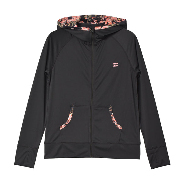 ZIP UP HOODED RASHGUARD BE013861 ラッシュガード 3カラー