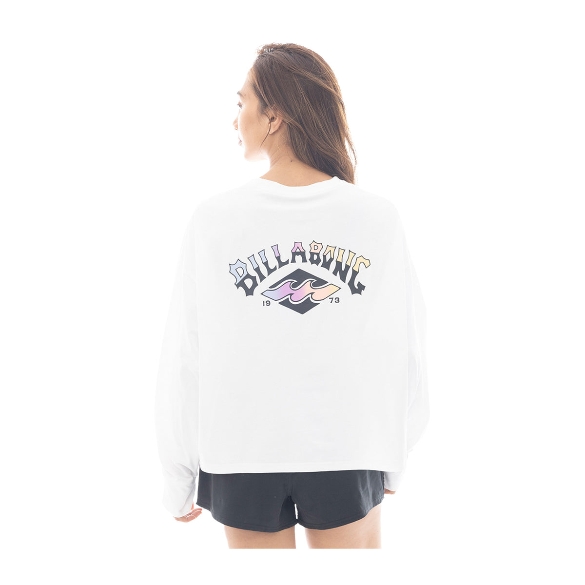 水着・ラッシュガード Shell Button Tassel Poncho White BILLABONG 25 SS ビラボン ラッシュガード 長袖 ハイネック UV