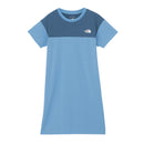 ショートスリーブブロックドワンピースクルー NTW32490 ワンピース 4カラー