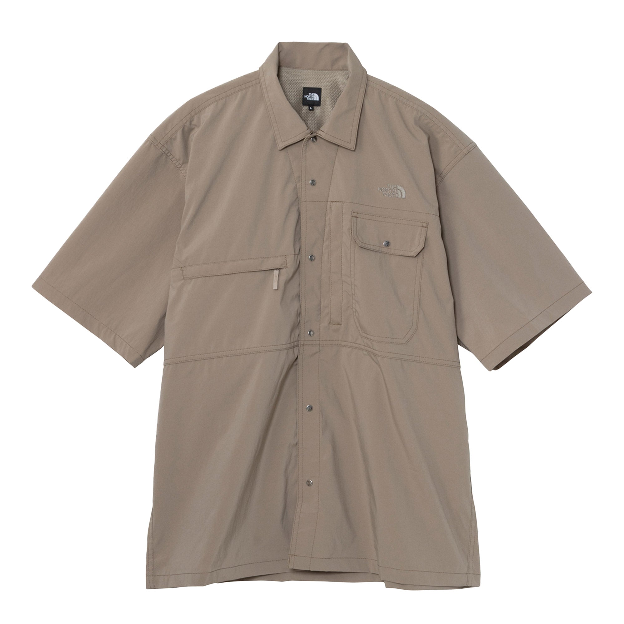ブラウス シャツ HALF SLEEVE SHORT SHIRT レディース hellam ブラウス シャツ ハーフスリーブオーバーシャツ