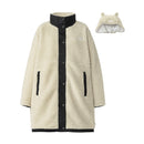 マタニティボアフリースジャケット＆ベビーキャップ NLM72301 フリースジャケット ベビーキャップ 2カラー