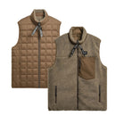 ダウン×ボア リバーシブル ダウンベスト TAION-R002MB ダウンベスト 12カラー