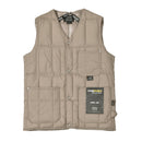 ワーク Vネックボタン ダウンベスト TAION-001BWK ダウンベスト 5カラー