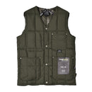 ワーク Vネックボタン ダウンベスト TAION-001BWK ダウンベスト 5カラー