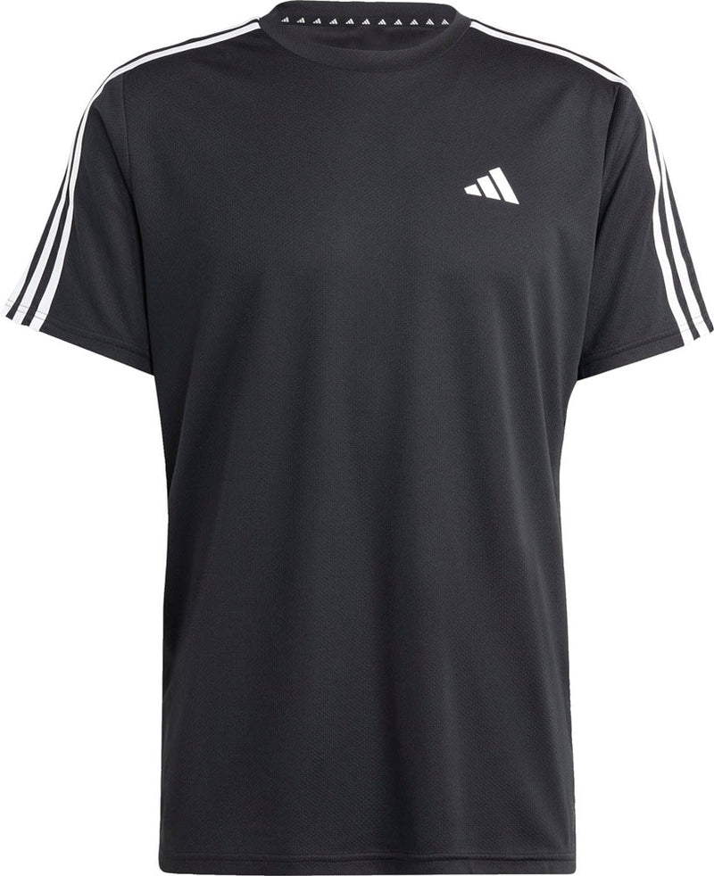 トレイン エッセンシャルズ スリーストライプス トレーニング半袖Tシャツ BXH41 4カラー