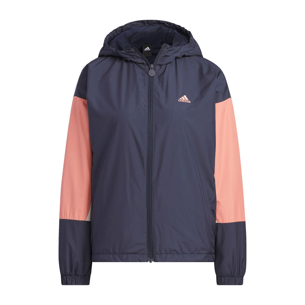 アディダス ADIDAS カラーブロック ルーズフィット ウインドブレーカー 
