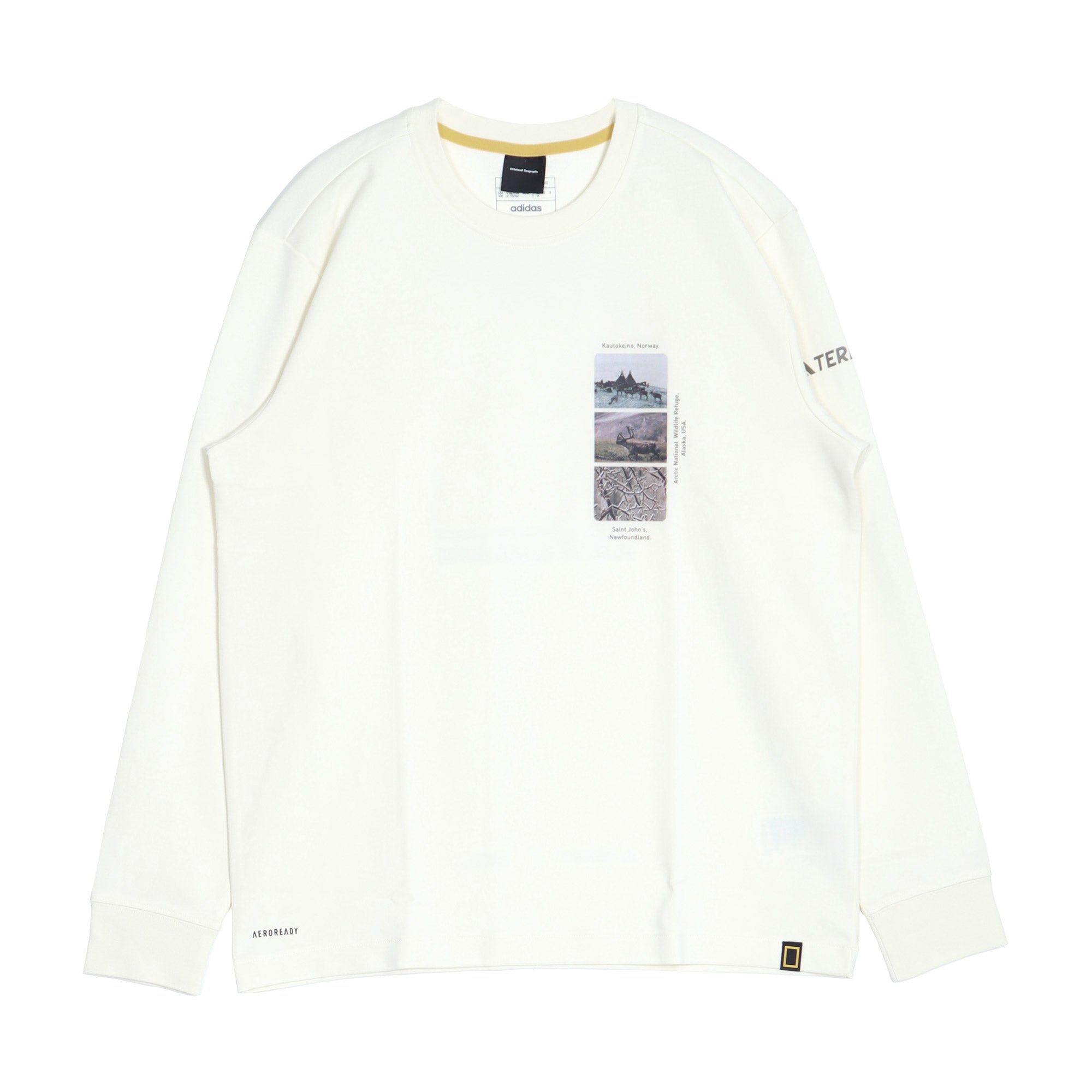 アディダス ADIDAS ナショナル ジオグラフィック 長袖