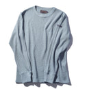 ヘビーワッフル 長袖シャツ 長袖Tシャツ 12カラー