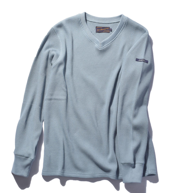 ヘビーワッフル 長袖シャツ 長袖Tシャツ 12カラー