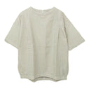 先染めストライプブラウス GTS4187 半袖ブラウス 4カラー