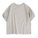 無地OE天竺ねじり半袖プルオーバー GCS5026 トップス 4カラー