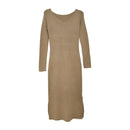 Vネックニットワンピース k5019v ワンピース 3カラー