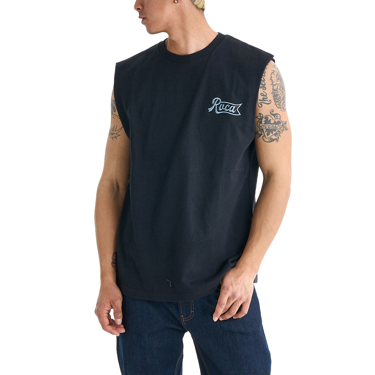 ルーカ RVCA PEN SCRIPT TT タンクトップ BF041357 タンクトップ ルーカ RVCA PEN SCRIPT TT タンクトップ BF041357 タンクトップ