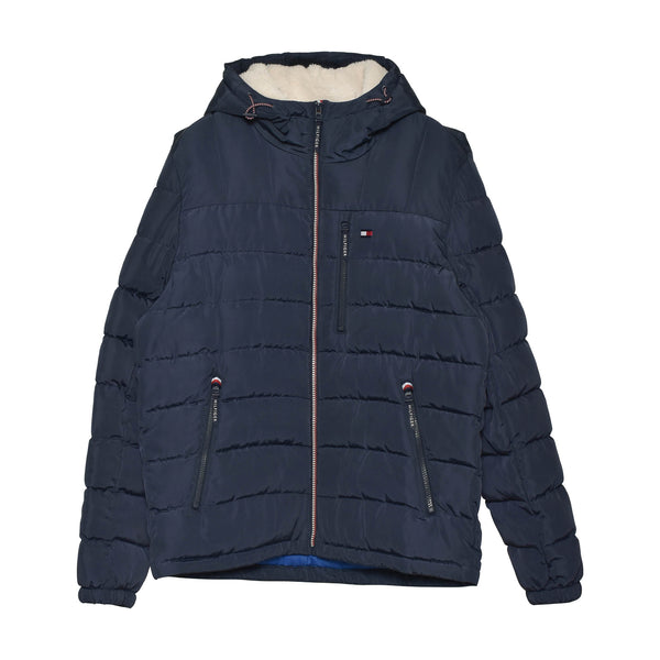 QUILTED POLYTWILL PUFFER JACKET WITH SHERPALINED HOODY 151AP213 アウター 8カラー