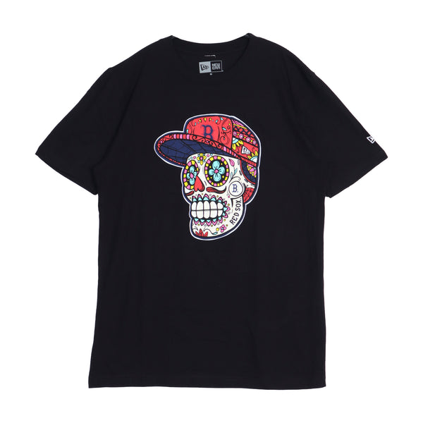 NEW ERA x パブリックエネミーTシャツレッド ニューエラ NEW ERA レッドソックス スカル Tシャツ 半袖T