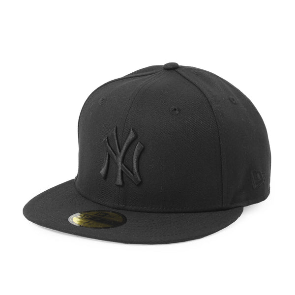 MLB BASIC 59FIFTY BLACK ON BLACK COLLECTION 11591128 11591175 11591150 11591155 帽子 4カラー