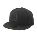 MLB BASIC 59FIFTY BLACK ON BLACK COLLECTION 11591128 11591175 11591150 11591155 帽子 4カラー