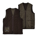 POLARQUILT WAISTCOAT／ZIP IN LINER MLI0002 キルティングベスト 4カラー