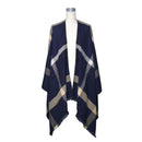 BLAIR WINDOWPANE SERAPE LSC0425 ショール 2カラー