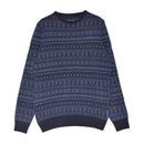 Stonebeck Fairisle Crew Neck Sweater MKN1579 ニット 2カラー