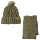 Ridley Beanie＆Scarf Gift Set LGS0075 スカーフ＆ニット帽セット 3カラー
