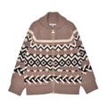 Klara Knitted Zip Through Cardigan LKN1715 カーディガン
