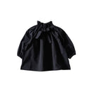 ホイップカラーのリボンブラウス P13441-39 ブラウス 4カラー