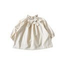 ホイップカラーのリボンブラウス P13441-39 ブラウス 4カラー