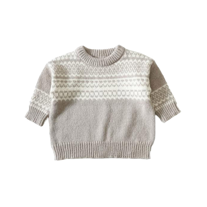 ノルディックニットチュニック P17404-39 ニット 3カラー