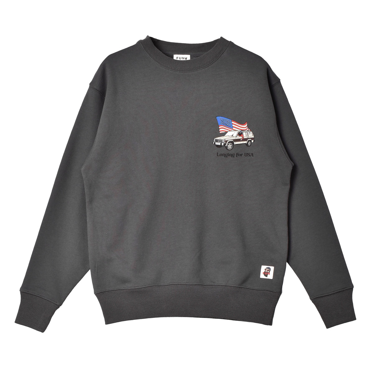 モデムデザイン modem design LONGING FOR USA L/S F-23051573