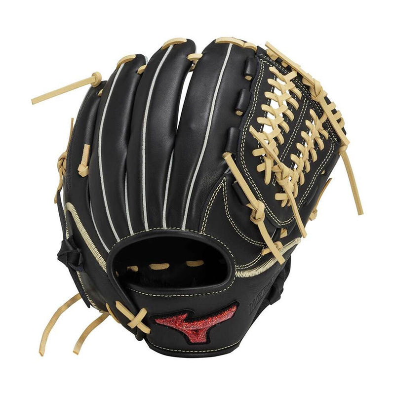 全日本送料無料 ミズノ MIZUNO 軟式用ウィルドライブ レッド U-Plus【投手×内野 軟式用