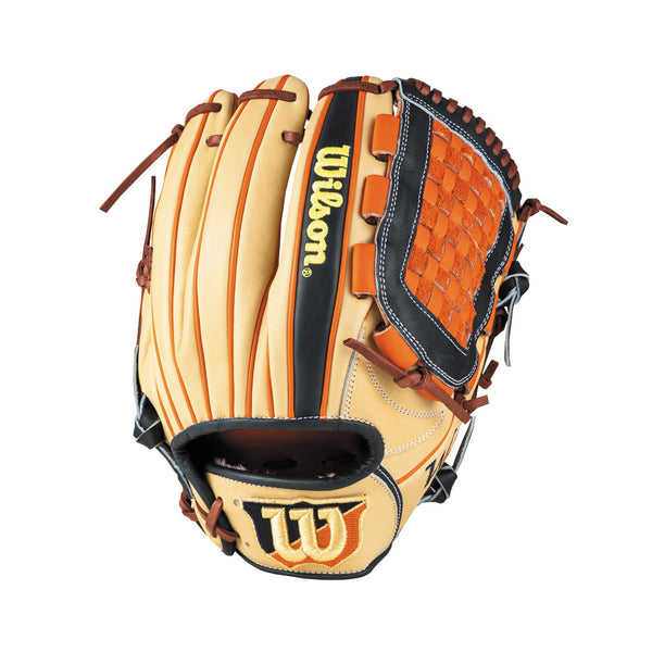 s*o様 Wilson d5 野球グローブ ネイビー/ブラウン ウィルソン WILSON 一般用 ワナビーヒーロー デュアル 内野手用