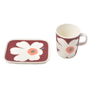 Unikko 60th マグカップ 250ml ＆ プレート 12cm×15cm セット 73700 食器 1カラー