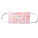 【70枚】不織布マスク 柄 7枚×10袋 ふつうサイズ 血色 15カラー