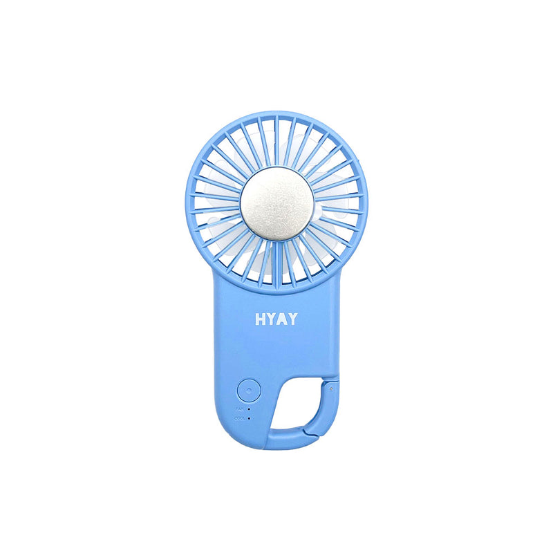 にきはぴ ヒヤイ HYAY Cooling slim hook fan HY-PE001 ハンディファン 3