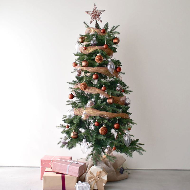 ハーフ＆コーナー2way ツリー フルセット120cm クリスマスツリー 2カラー