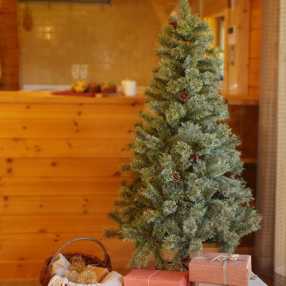 ジュールレンケリ　本格派　クリスマスツリー　150cm 北欧風　松ぼっくり Amazon | Z-CRAFT ジュールレンケリ 北欧風 クリスマスツリーセット