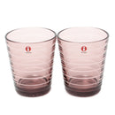 アイノ・アアルト タンブラー 220ml 2個セット グラス 7カラー