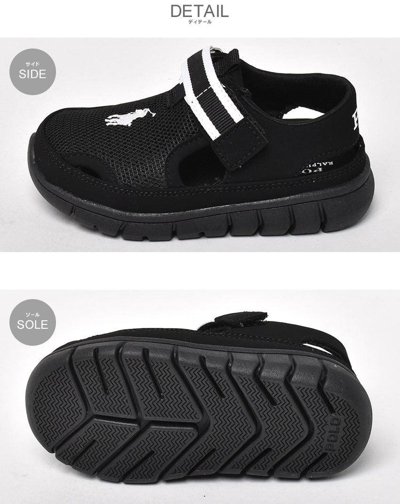 TD BARNES SANDAL サンダル ブラック 黒 ネイビー 紺 2カラー