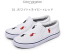 KEATON SLIP ON スリッポン ホワイト 白 ネイビー 紺 マルチ 3カラー