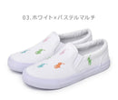KEATON SLIP ON スリッポン ホワイト 白 ネイビー 紺 マルチ 3カラー