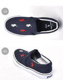 KEATON SLIP ON スリッポン ホワイト 白 ネイビー 紺 マルチ 3カラー