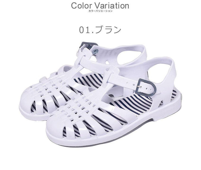 SUNRAY サンダル ホワイト 白 レッド ネイビー 3カラー