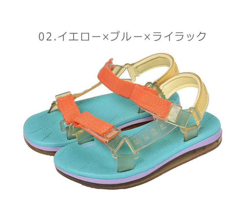 ミニメリッサ パペット N ライダー BB 32972 サンダル ピンク イエロー ブルー ベージュ 2カラー
