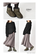 防水ムートンブーツ ミニ TO-194 ムートンブーツ 4カラー