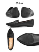 アニマルバイカラー ペニーパンプス TO-332 フラットパンプス ブラック 黒 ブラウン 5カラー