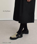 Tストラップローファー TO-373 ローファー ブラック 黒 ホワイト 白 3カラー