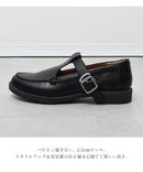 Tストラップローファー TO-373 ローファー ブラック 黒 ホワイト 白 3カラー