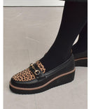 厚底ビットローファー TO-374 ローファー ブラック 黒 ベージュ 3カラー