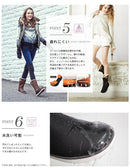 SHORT BOOTS WATERPROOF 78409 78410 ブーツ ブラック 黒 ブラウン カーキ 4カラー